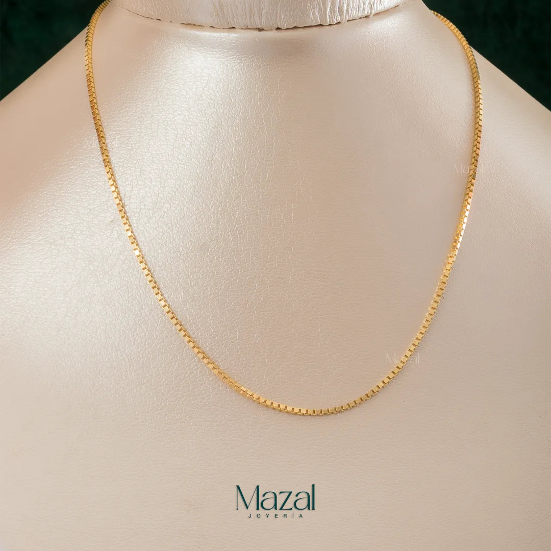 CADENA VENECIANA ORO AMARILLO 18K / 4.10 Gr / 45 Cm