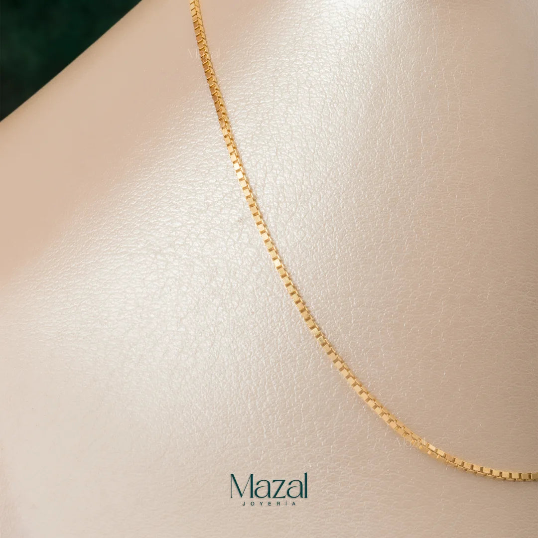 CADENA VENECIANA ORO AMARILLO 18K / 4.10 Gr / 45 Cm