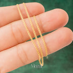 CADENA MINI CHINA ORO AMARILLO 18K / 2.35 Gr / 40 Cm