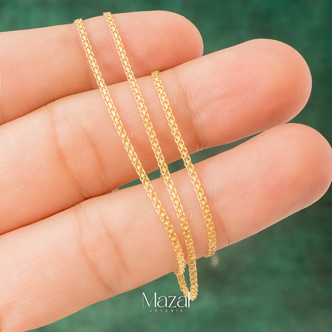 CADENA MINI CHINA ORO AMARILLO 18K / 2.35 Gr / 40 Cm
