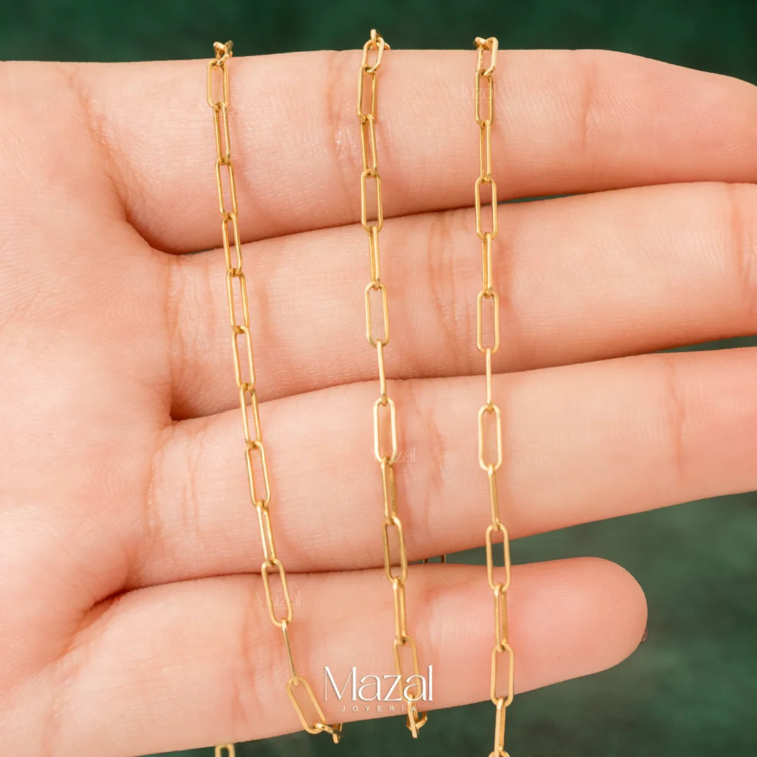 CADENA CLIP ORO AMARILLO 18K / 4.90 Gr / 60 Cm