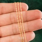 CADENA SINGAPUR ORO AMARILLO 18K  / 1.70 Gr / 50 Cm