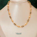 CADENA RUSTICA TRIBAL  ORO AMARILLO 18K / 12.30 Gr / 60 Cm