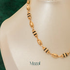 CADENA RUSTICA TRIBAL  ORO AMARILLO 18K / 12.30 Gr / 60 Cm
