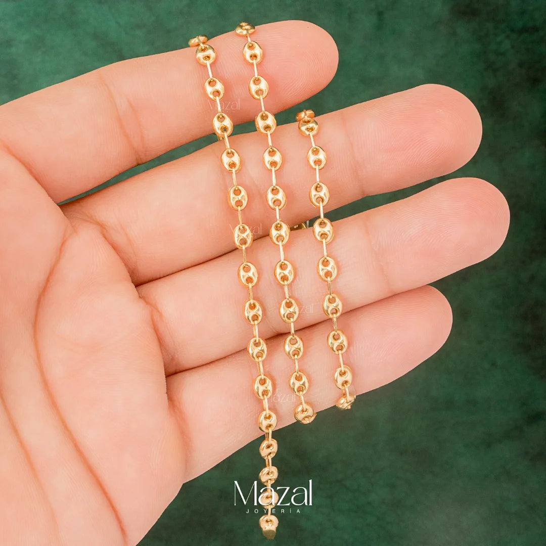 CADENA GC LISA ORO AMARILLO 18K / 8.50 Gr / 50 Cm