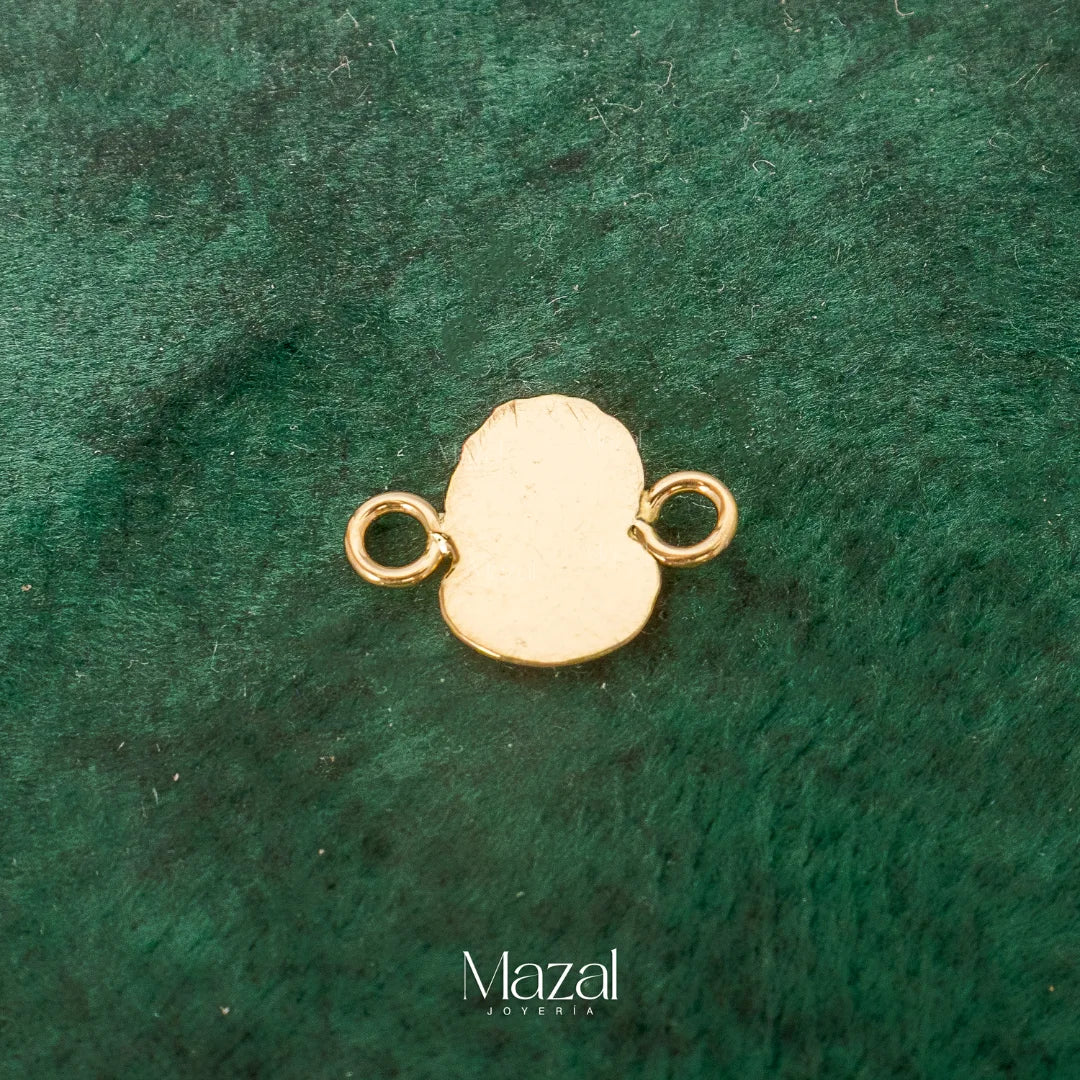HERRAJE JESUS SILUETA ORO AMARILLO 18K / 0.40 Gr / 0.89 Cm
