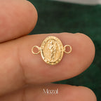 HERRAJE SAN JUDAS TADEO ORO AMARILLO 18K / 0.40 Gr / 1 Cm