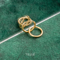 CANDONGAS LISAS ORO AMARILLO 18K / 0.99cm / 0.50 Gr
