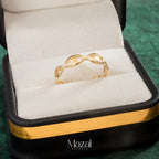 ANILLO GC ORO AMARILLO 18K / TALLA 6 1/2 / 2.35 Gr