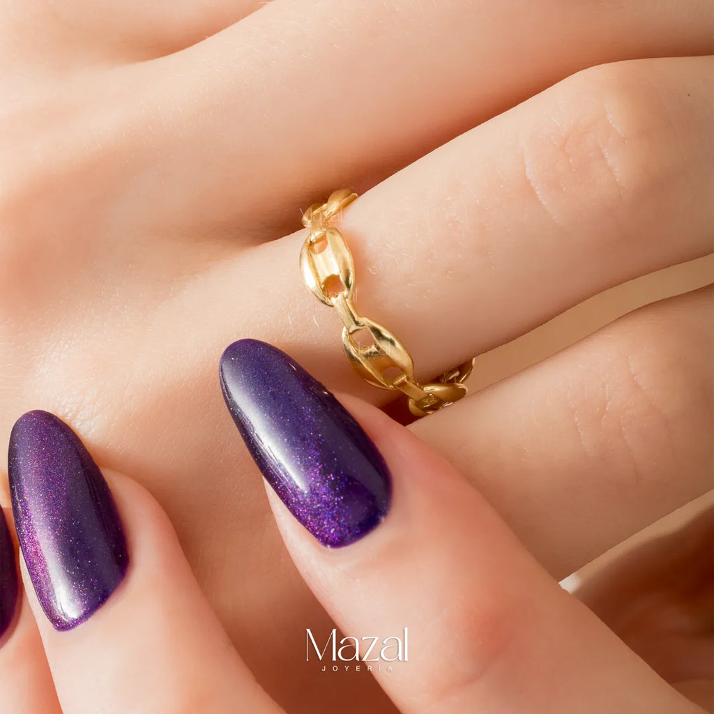 ANILLO GC ORO AMARILLO 18K / TALLA 6 1/2 / 2.35 Gr