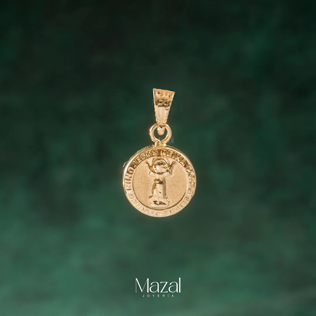 DIJE DIVINO NIÑO ORO AMARILLO 18K / 0.55 Gr / 0.80 Cm