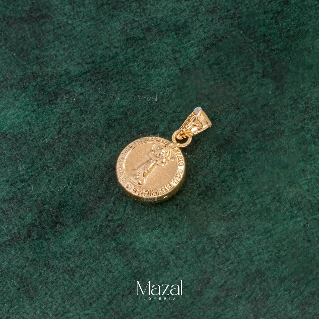 DIJE DIVINO NIÑO ORO AMARILLO 18K / 0.55 Gr / 0.80 Cm