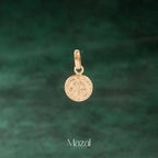 DIJE SAN BENITO ORO AMARILLO 18K / 0.80 Cm / 0.45 Gr