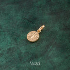 DIJE SAN BENITO ORO AMARILLO 18K / 0.80 Cm / 0.45 Gr